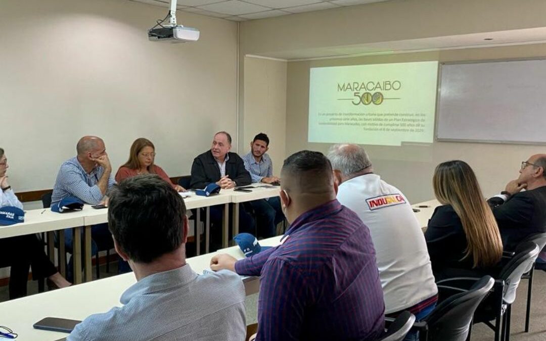 Comisión Maracaibo 500 se reúne con el sector empresarial de la ciudad